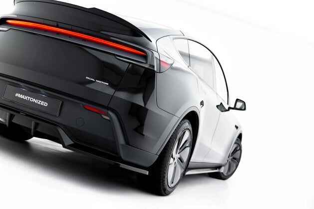 Diffusor Heckansatz passend für Tesla Model Y Premium Mk1 Facelift schwarz Hochglanz