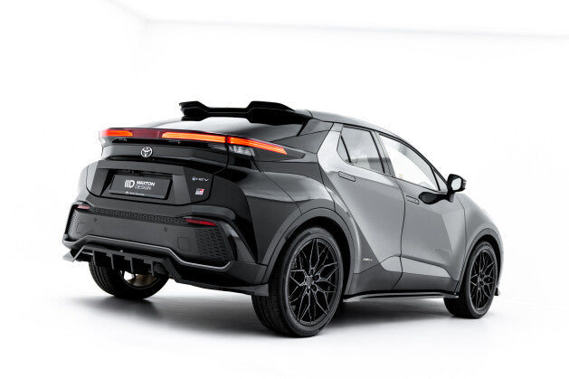 Diffusor Heckansatz passend für Toyota C-HR Mk2 schwarz Hochglanz