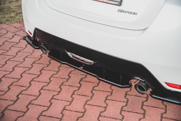 Diffusor Heckansatz passend für Toyota GR Yaris Mk4 Carbon Look