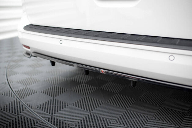 Diffusor Heckansatz passend für VW Caddy Maxi Mk5 schwarz Hochglanz