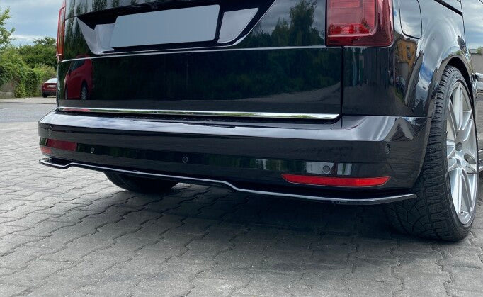 Diffusor Heckansatz passend für VW Caddy Mk. 4 schwarz Hochglanz (4251937869987)