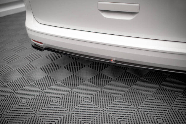 Diffusor Heckansatz passend für VW Caddy Mk5 / Ford Transit Connect Mk3 schwarz Hochglanz
