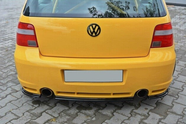 Diffusor Heckansatz passend für VW Golf 4 R32 schwarz Hochglanz