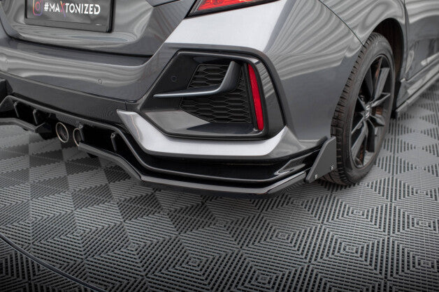 Diffusor Heckansatz V.1 + Flaps passend für Honda Civic Sport Mk 10 FL