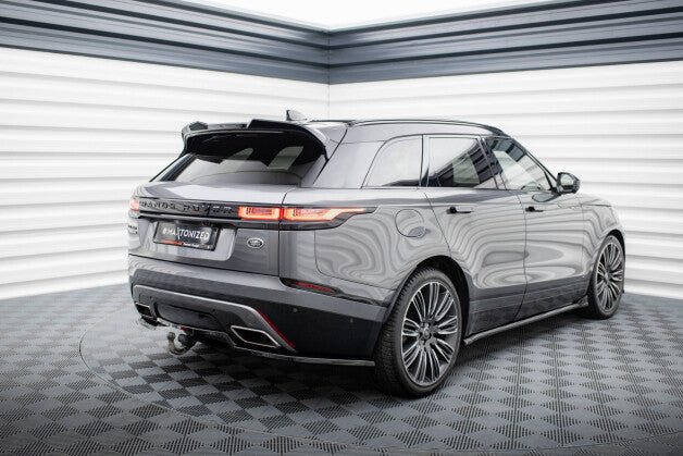 Diffusor Heckansatz V.1 passend für Land Rover Range Rover Velar R-Dynamic Mk1 schwarz Hochglanz