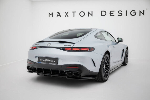Diffusor Heckansatz V.1 passend für Mercedes-AMG GT 63 / 55 / 63 S E Performance C192 schwarz Hochglanz