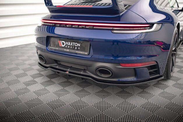Diffusor Heckansatz V.1 passend für Porsche 911 Carrera Aero / Carrera GTS 992 schwarz Hochglanz