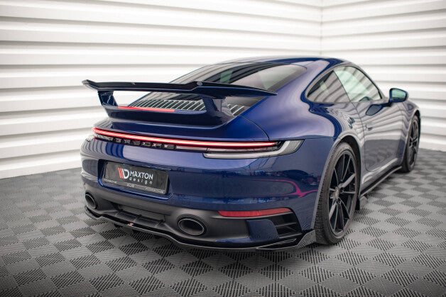 Diffusor Heckansatz V.2 passend für Porsche 911 Carrera Aero / Carrera GTS 992 schwarz Hochglanz