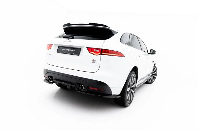 Diffusor RACE passend für Jaguar F-Pace S X761 schwarz Hochglanz