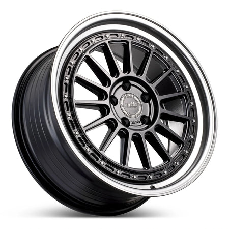 Raffa Wheels RF-04 Glossy Black Polished Lip