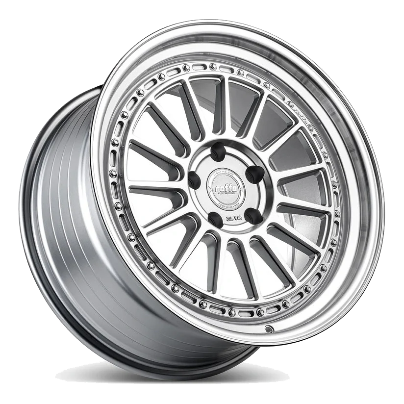 Raffa Wheels RF-04 Silver Polished Lip