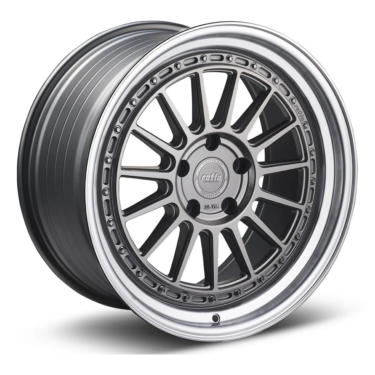 Raffa Wheels RF-04 Silver Polished Lip