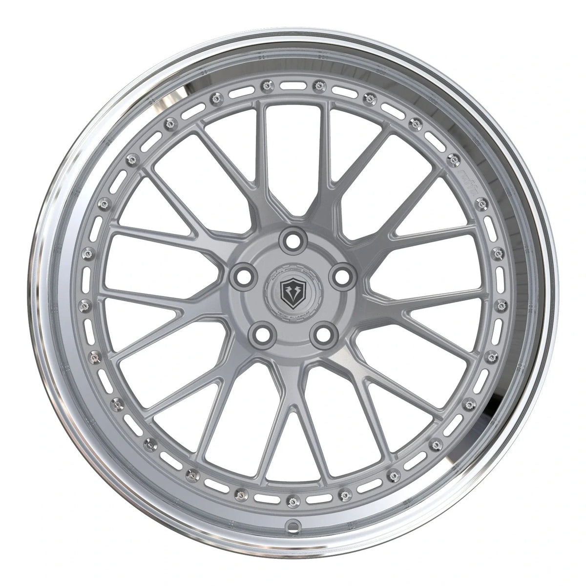 Raffa Wheels RFS-04 Silver Polished Lip