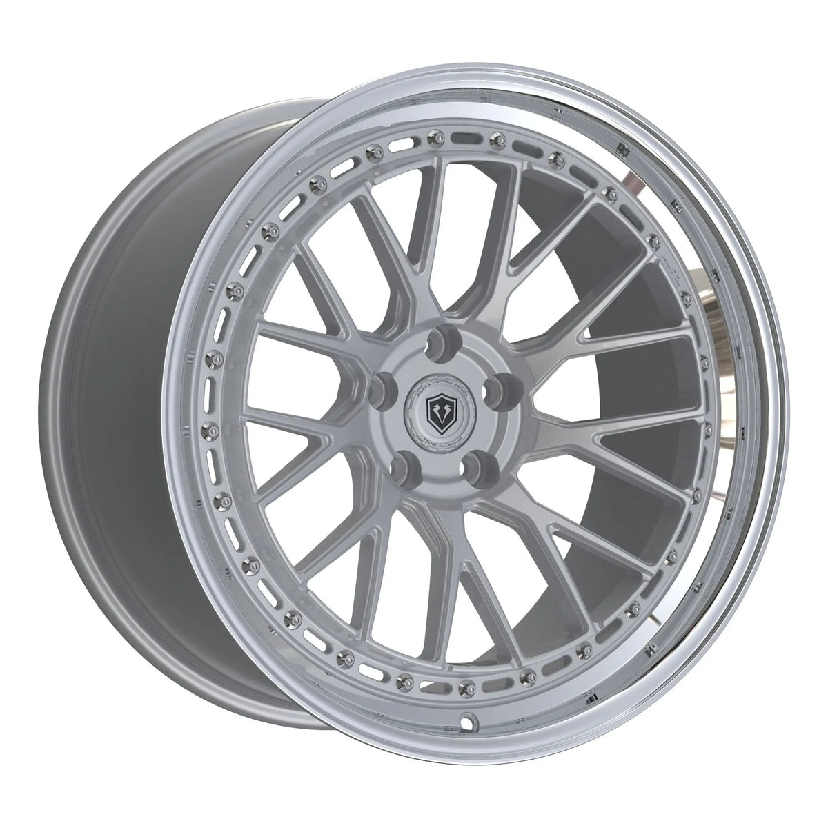 Raffa Wheels RFS-04 Silver Polished Lip