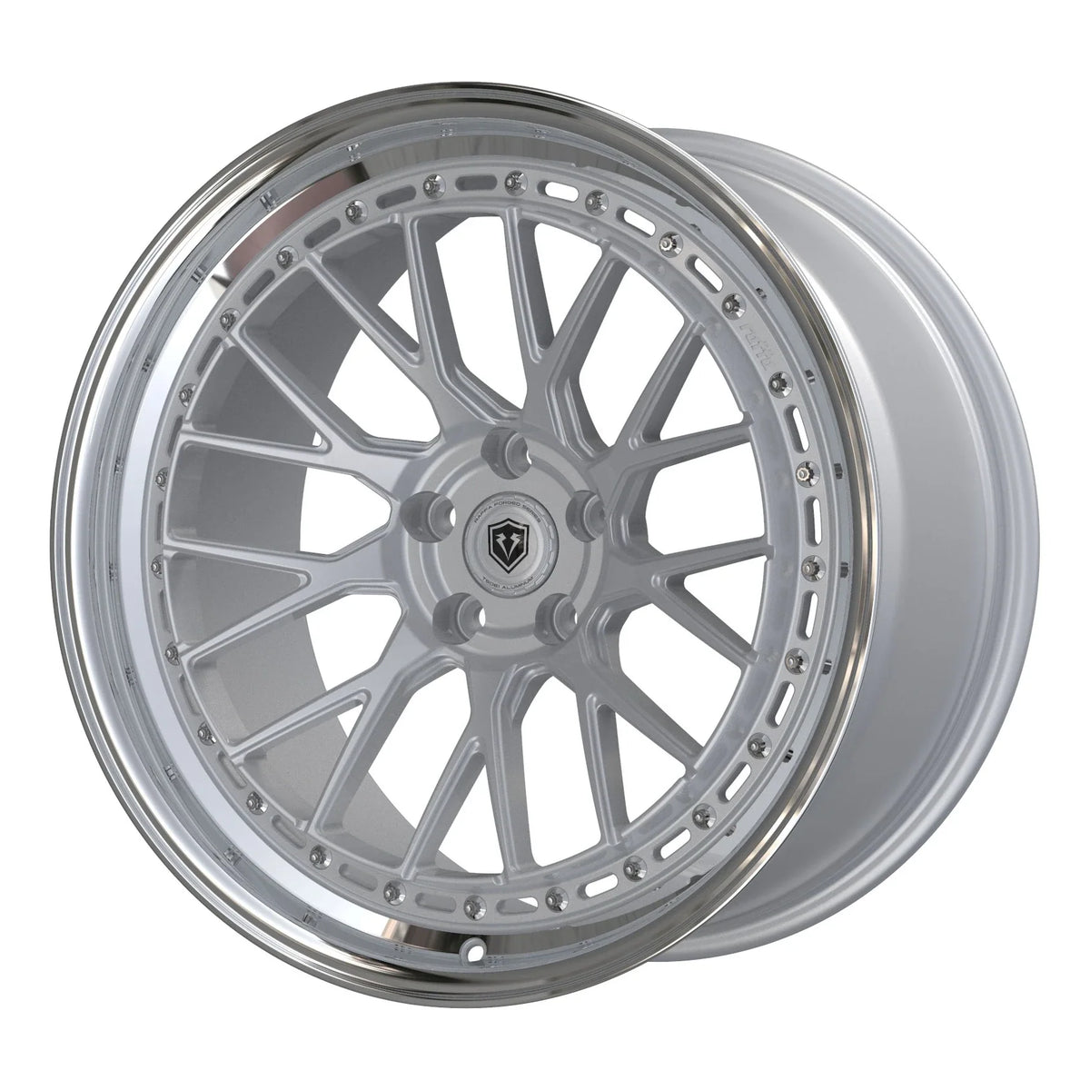 Raffa Wheels RFS-04 Silver Polished Lip