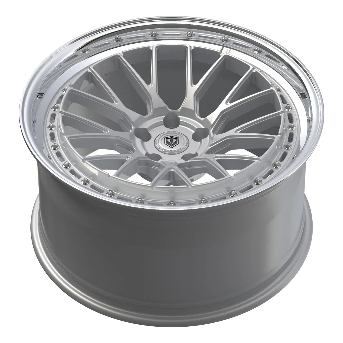 Raffa Wheels RFS-04 Silver Polished Lip