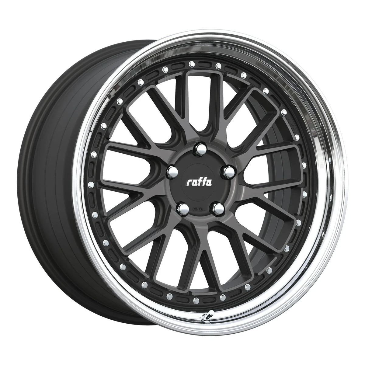 Raffa Wheels RS-03 Dark Mist Polished Lip