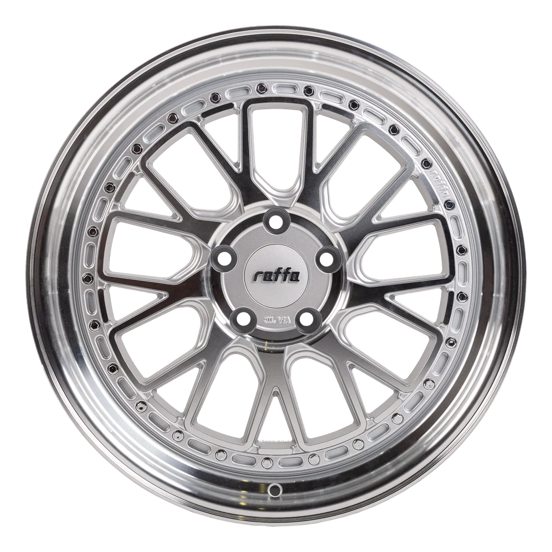 Raffa Wheels RS-03 Silver Polished Lip
