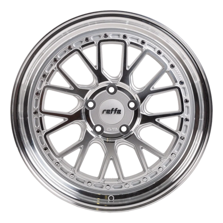 Raffa Wheels RS-03 Silver Polished Lip