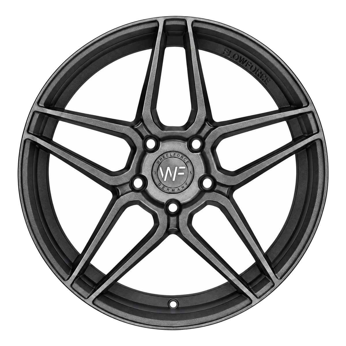Wheelforce CF.1-FF Dark Steel Frontansicht