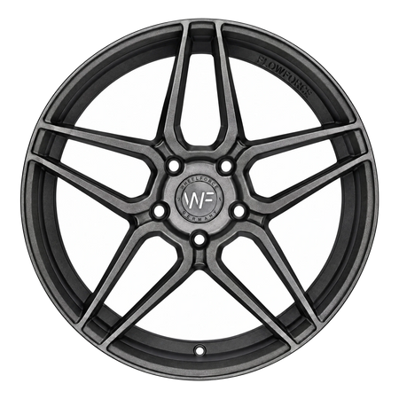 Wheelforce CF.1-FF Dark Steel Frontansicht