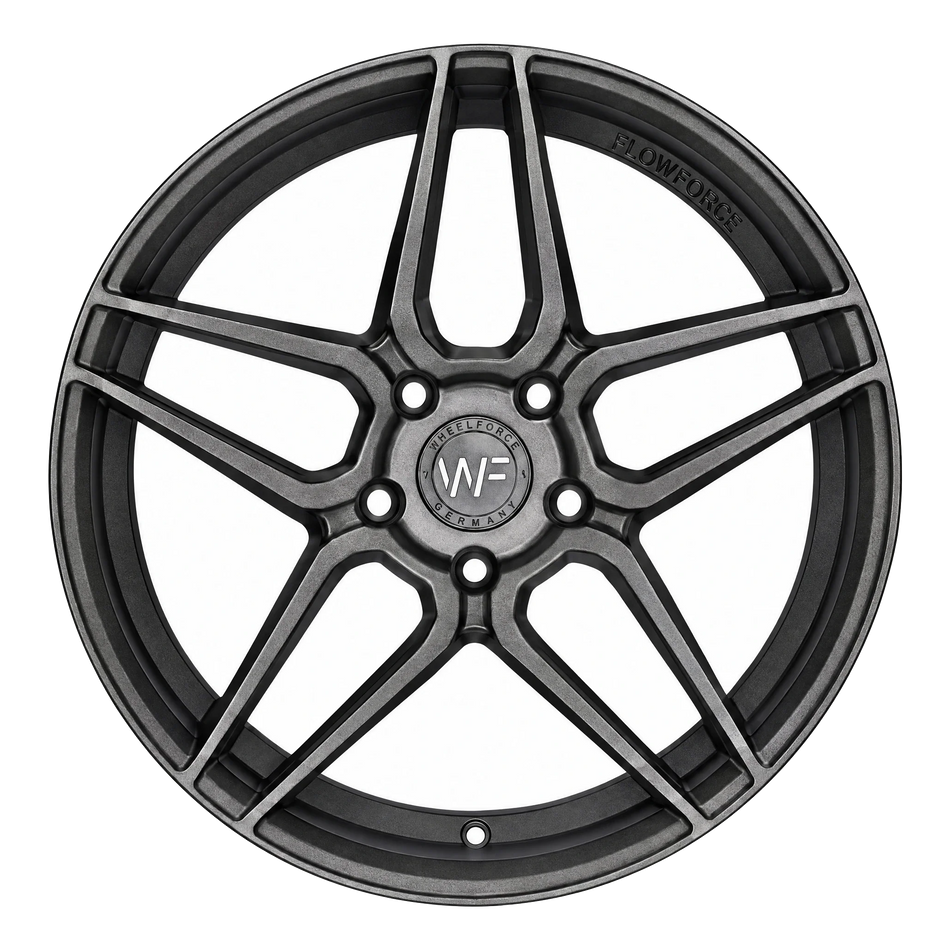 Wheelforce CF.1-FF Dark Steel Frontansicht