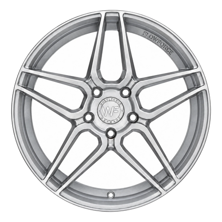 Wheelforce CF.1-FF Frozen Silver Frontansicht