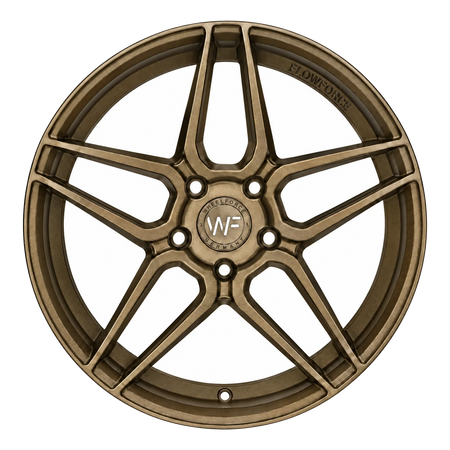 Wheelforce CF.1-FF Satin Bronze Frontansicht