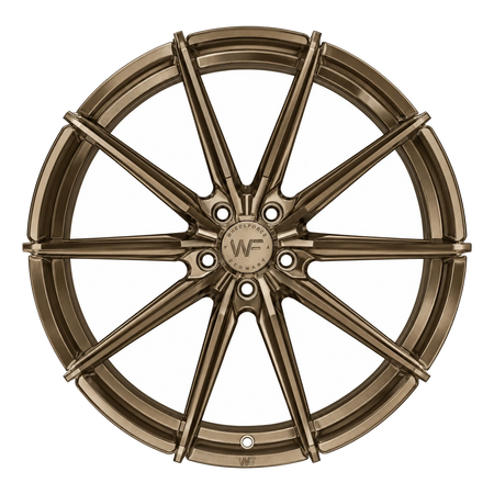 Wheelforce CF.3-FF Satin Bronze Frontansicht