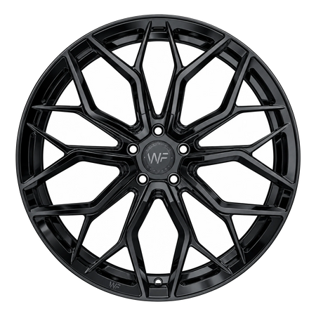 Wheelforce HE.1-FF Deep Black Frontansicht