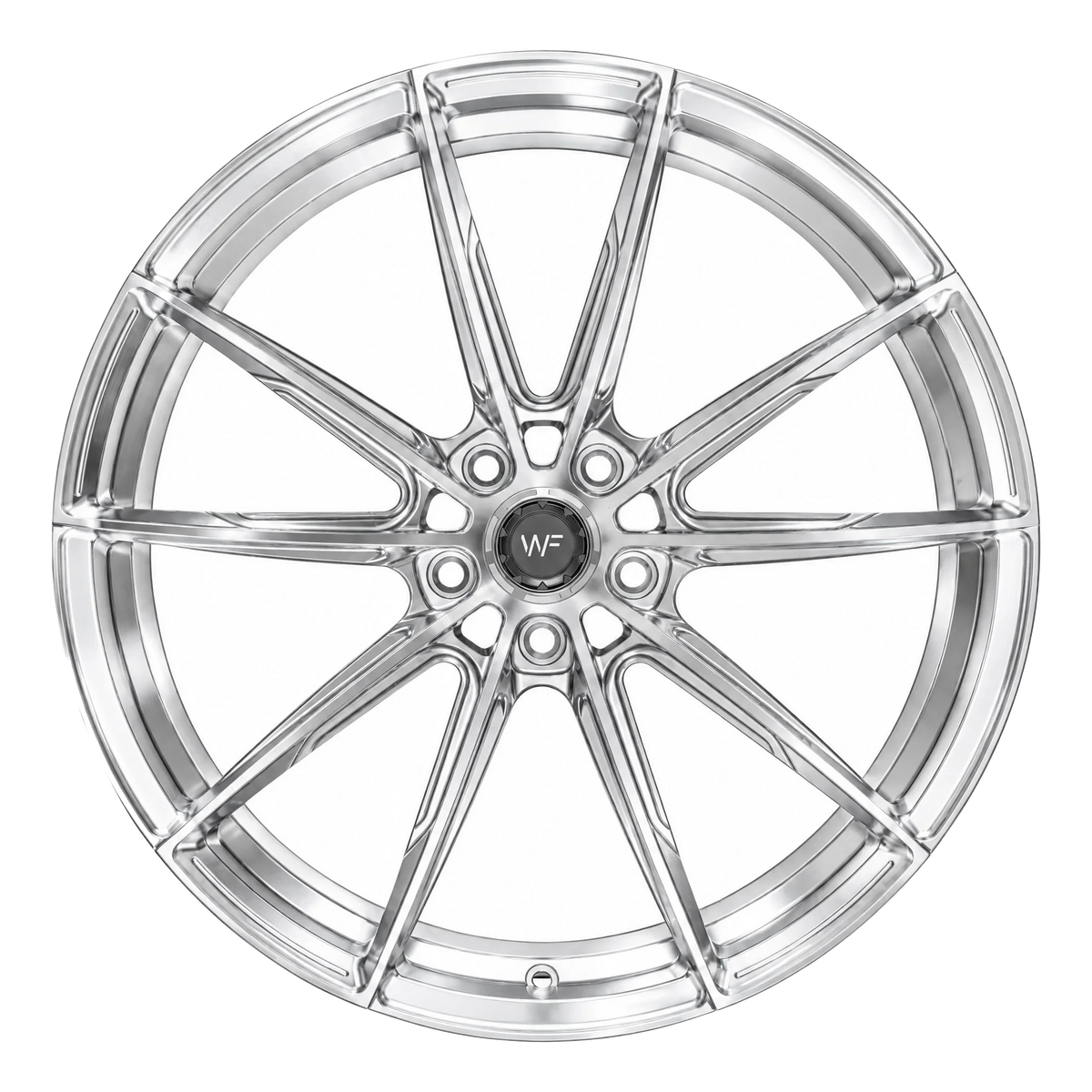 Wheelforce R3 Polished Limited Edition Frontansicht