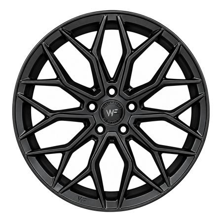 Wheelforce SL.1-FF Deep Black Frontansicht