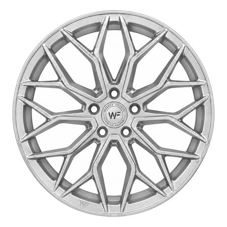 Wheelforce SL.1-FF Sparkling Silver Matt Frontansicht