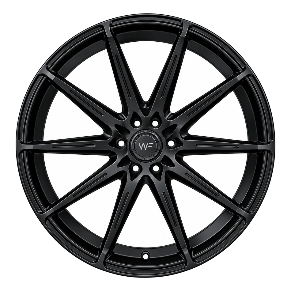 Wheelforce SL.2-FF Deep Black Frontansicht