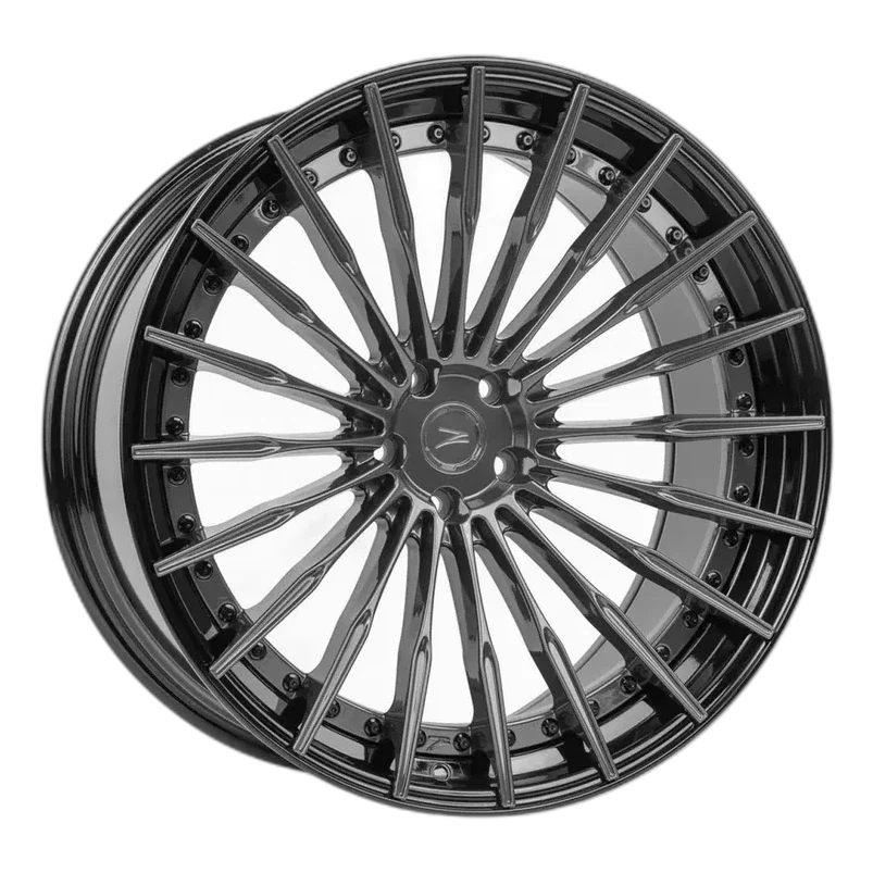 Z-Performance ZP.MODULAR 2 | DEEP CONCAVE Satin Black Center - Gloss Black Lip