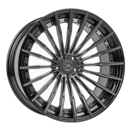 Z-Performance ZP.MODULAR 2 | DEEP CONCAVE Satin Black Center - Gloss Black Lip