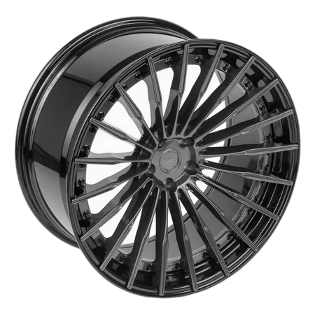 Z-Performance ZP.MODULAR 2 | DEEP CONCAVE Satin Black Center - Gloss Black Lip