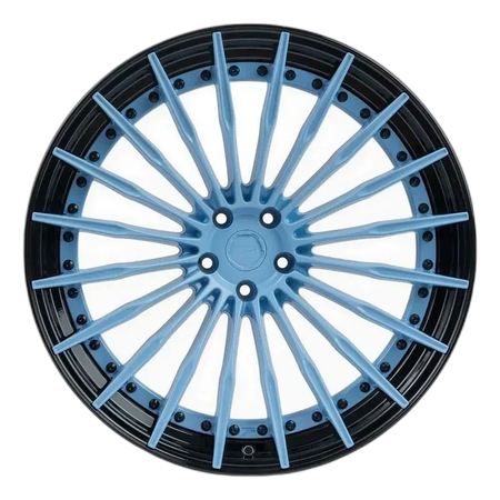 Z-Performance ZP.MODULAR 2 | DEEP CONCAVE Baby Blue Center - Gloss Black Lip