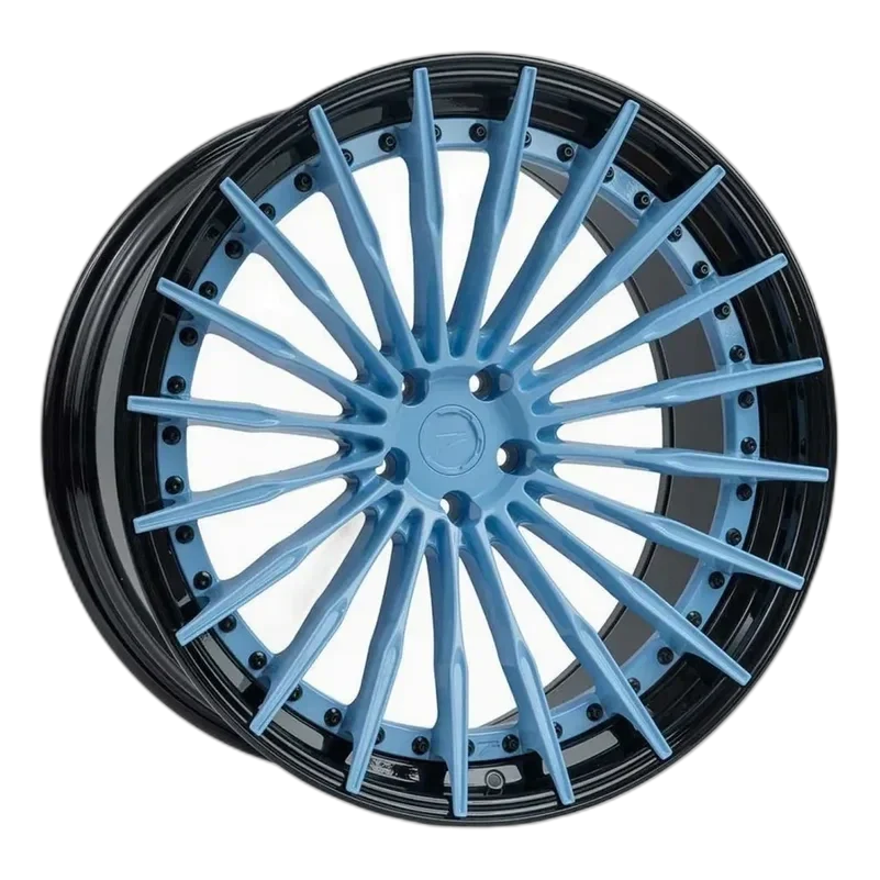 Z-Performance ZP.MODULAR 2 | DEEP CONCAVE Baby Blue Center - Gloss Black Lip