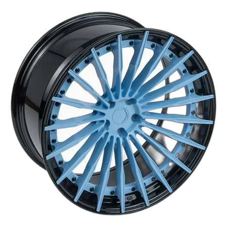 Z-Performance ZP.MODULAR 2 | DEEP CONCAVE Baby Blue Center - Gloss Black Lip