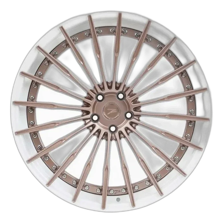 Z-Performance ZP.MODULAR 2 | DEEP CONCAVE Sparkling Champagne Center - Pure White Lip