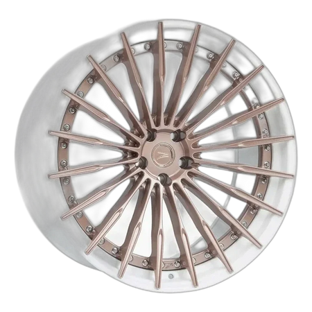 Z-Performance ZP.MODULAR 2 | DEEP CONCAVE Sparkling Champagne Center - Pure White Lip