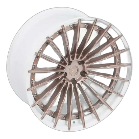 Z-Performance ZP.MODULAR 2 | DEEP CONCAVE Sparkling Champagne Center - Pure White Lip