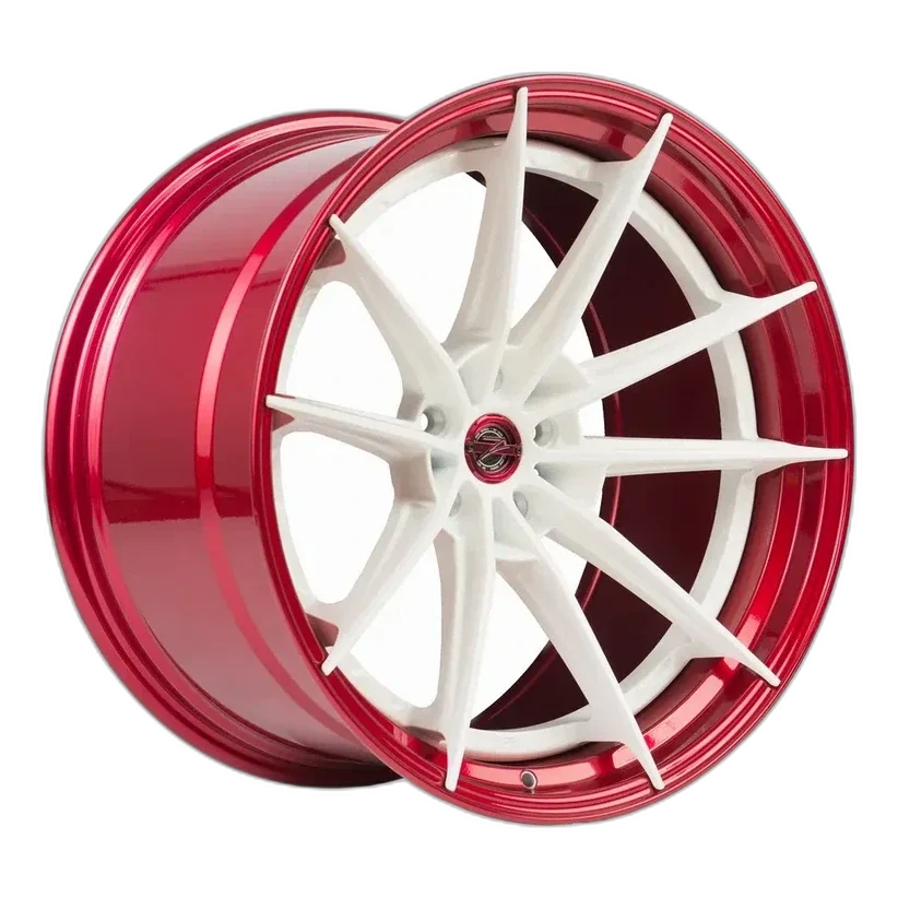 Z-Performance ZP.MODULAR 1 | SUPER DEEP CONCAVE Blood Red Center - Matte Gunmetal Lip