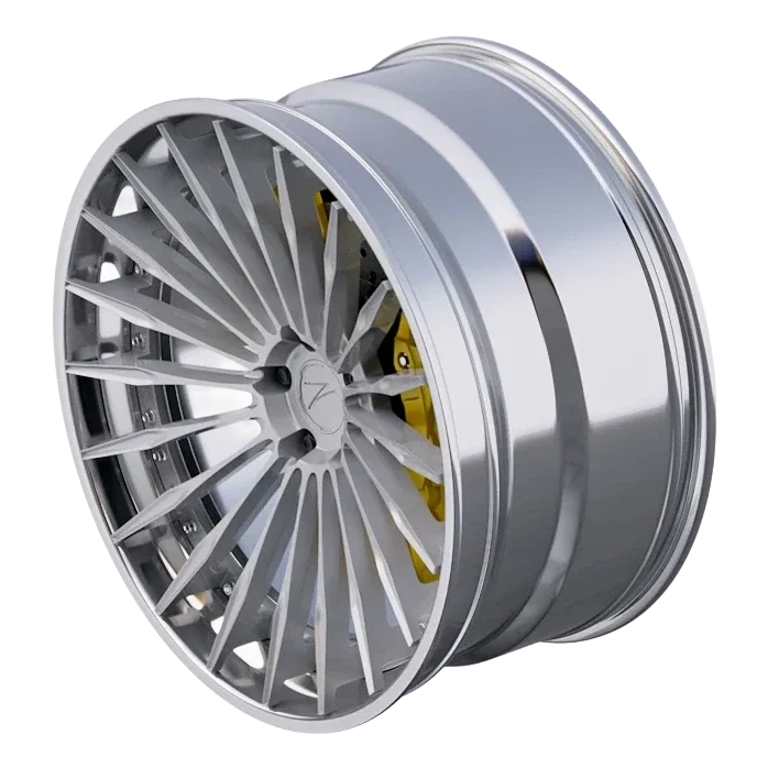 Z-Performance ZP.MODULAR 2 | DEEP CONCAVE Pure Aluminium Center - Pure Aluminium Lip