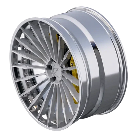 Z-Performance ZP.MODULAR 2 | DEEP CONCAVE Pure Aluminium Center - Pure Aluminium Lip