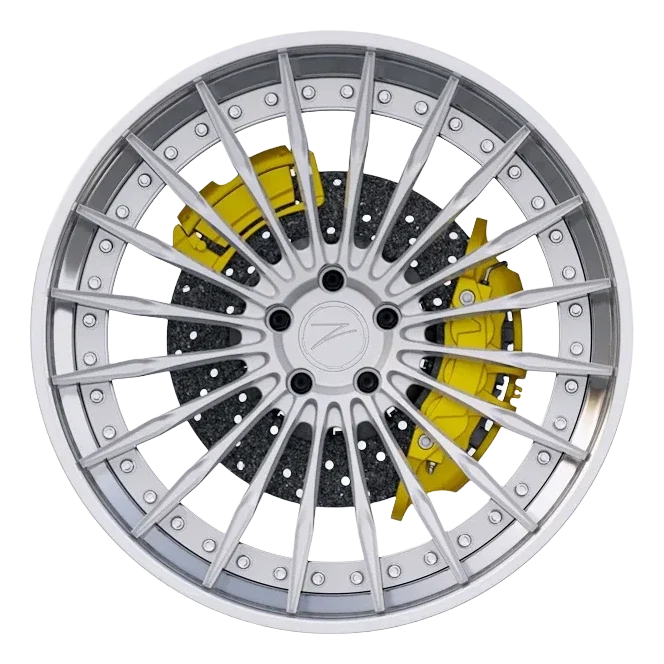 Z-Performance ZP.MODULAR 2 | DEEP CONCAVE Pure Aluminium Center - Pure Aluminium Lip