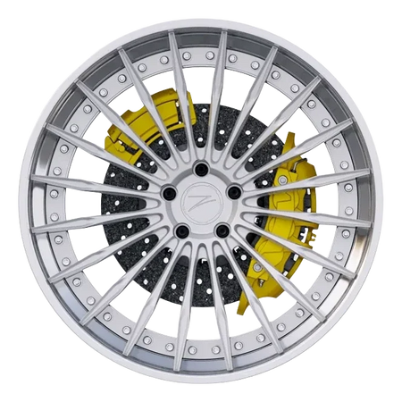 Z-Performance ZP.MODULAR 2 | DEEP CONCAVE Pure Aluminium Center - Pure Aluminium Lip