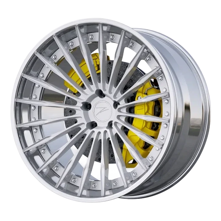Z-Performance ZP.MODULAR 2 | DEEP CONCAVE Pure Aluminium Center - Pure Aluminium Lip