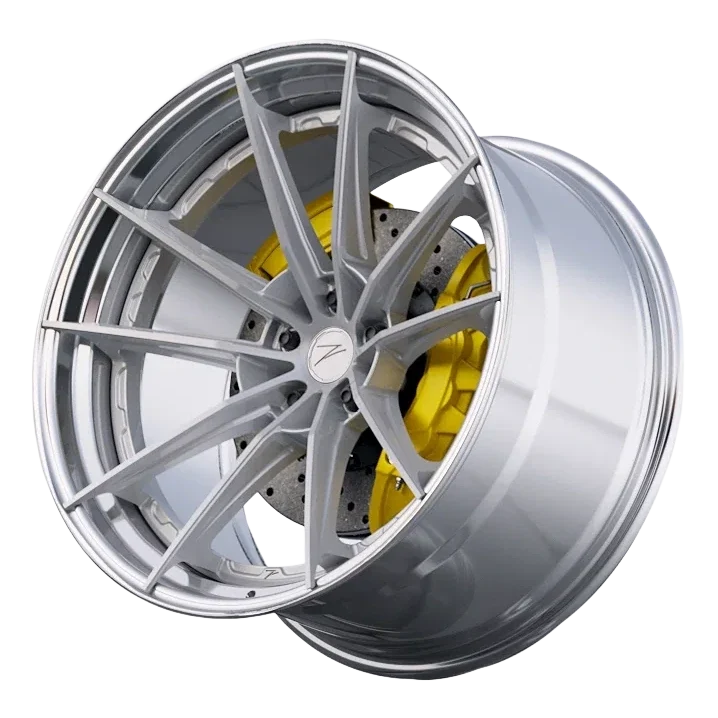 Z-Performance ZP.MODULAR 1 | SUPER DEEP CONCAVE Pure Aluminium Center - Pure Aluminium Lip